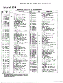 Snow Thrower Page 4 parts for Mtd Gas Snowblower 319-225-000 from AppliancePartsPros.com