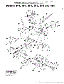 Snow Throwers Page 5 parts for Mtd Gas Snowblower 319-550-000 from AppliancePartsPros.com