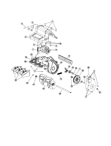 Motor / Thrower Assembly parts for Mtd Electric Snowblower 31A-040-000 from AppliancePartsPros.com