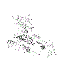 Motor / Thrower Parts parts for Mtd Electric Snowblower 31A-040-701 from AppliancePartsPros.com
