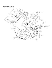 Crank Assembly Chute parts for Mtd Gas Snowblower 31A-150-000 from AppliancePartsPros.com