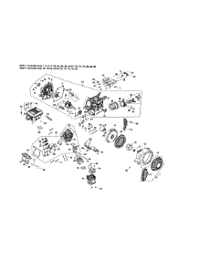 Engine parts for Mtd Gas Snowblower 31A-2M1A799 from AppliancePartsPros.com