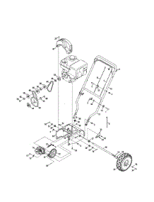 Handle / Frame / Drive System parts for Mtd Gas Snowblower 31A-32AD752 from AppliancePartsPros.com