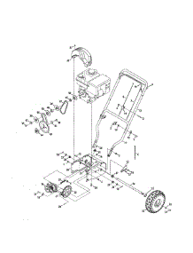 Handle / Frame / Drive System parts for Mtd Gas Snowblower 31A-32AD762 from AppliancePartsPros.com