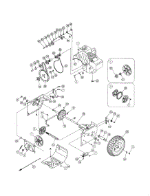 Drive / Wheels parts for Mtd Gas Snowblower 31A-6ACE700 from AppliancePartsPros.com