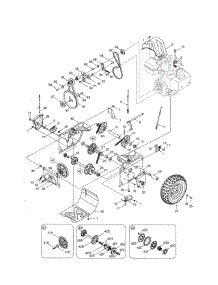 Drive / Wheel parts for Yard-Man Gas Snowblower 31AE5KLF701 from AppliancePartsPros.com