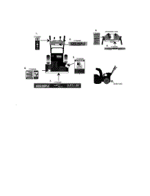 Decals parts for Yard-Man Gas Snowblower 31AE5KLF701 from AppliancePartsPros.com