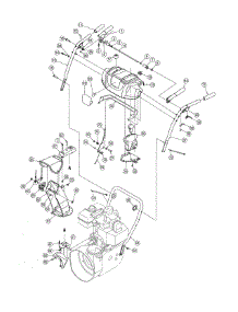 Handle & Panel / Chute parts for Mtd Gas Snowblower 31AE5KLF795 from AppliancePartsPros.com