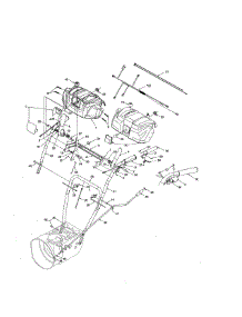 Handle / Panel parts for Yard-Man Gas Snowblower 31AE5KLG801 from AppliancePartsPros.com