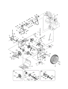 Drive parts for Mtd Gas Snowblower 31AE5MLG729 from AppliancePartsPros.com