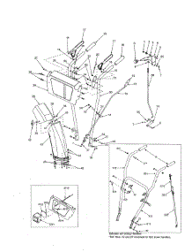 Handles / Chute parts for Mtd Gas Snowblower 31AE644G352 from AppliancePartsPros.com