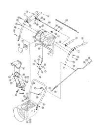 Handles / Chute parts for Mtd Gas Snowblower 31AE6FHG705 from AppliancePartsPros.com