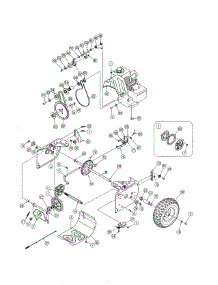 Engine / Drive parts for Mtd Gas Snowblower 31AE6FHG705 from AppliancePartsPros.com