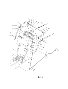 Handles parts for Mtd Gas Snowblower 31AE6LFG700 from AppliancePartsPros.com