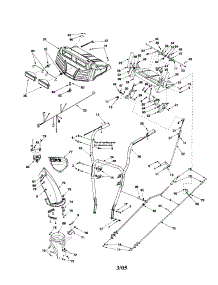 Handle Panel / Handle / Chutes parts for Troy-Bilt Gas Snowblower 31AE7S75711 from AppliancePartsPros.com