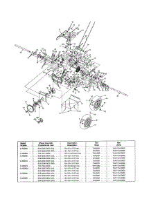 Drive / Wheels parts for Yard-Man Gas Snowblower 31AE9P3I801 from AppliancePartsPros.com