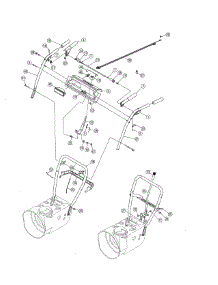 Clutch Lock Handle Assembly parts for Mtd Gas Snowblower 31AH54KG500 from AppliancePartsPros.com