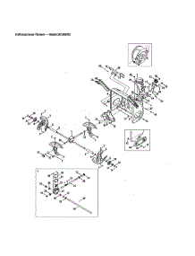 Gear Box / Auger & Housing parts for Mtd Gas Snowblower 31AH54TI799 from AppliancePartsPros.com