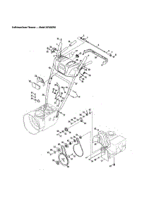 Handles / Engines parts for Mtd Gas Snowblower 31AH54TI799 from AppliancePartsPros.com