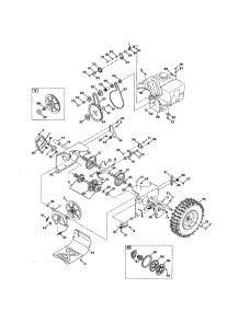 Drive System parts for Mtd Gas Snowblower 31AH55LH704 from AppliancePartsPros.com