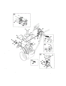 Chute Control parts for Mtd Gas Snowblower 31AH55LH704 from AppliancePartsPros.com