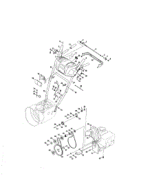 Handles / Pulleys parts for Mtd Gas Snowblower 31AH55TQ799 from AppliancePartsPros.com