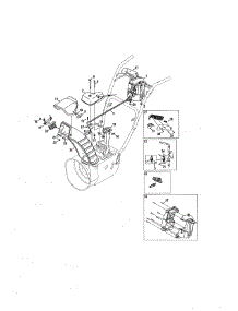 Upper & Lower Chute parts for Mtd Gas Snowblower 31AH5DTQ799 from AppliancePartsPros.com