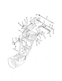 P / Q Style Panel parts for Mtd Gas Snowblower 31AH6ZLG704 from AppliancePartsPros.com