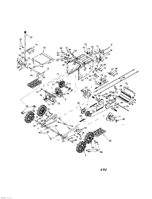 Axle / Chain / Driveshaft parts for Mtd Gas Snowblower 31AH763G401 from AppliancePartsPros.com