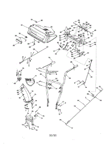 Handles / Panel / Chute parts for Yard-Man Gas Snowblower 31AH7L3G701 from AppliancePartsPros.com