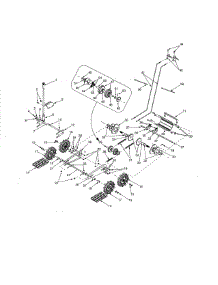 Snow Track / Steering Shaft parts for Yard-Man Gas Snowblower 31AH7L3G701 from AppliancePartsPros.com