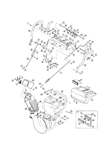 Handle / Light / Chute parts for Mtd Gas Snowblower 31AH9J6I799 from AppliancePartsPros.com