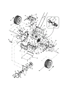 Frame / Chain / Wheels / Drive Pulley parts for Troy-Bilt Gas Snowblower 31AH9V75063 from AppliancePartsPros.com