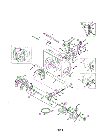 Auger & Housing parts for Mtd Gas Snowblower 31AM62EE706 from AppliancePartsPros.com