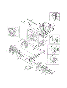 Auger & Housing parts for Mtd Gas Snowblower 31AM63EF706 from AppliancePartsPros.com