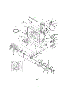 Auger & Housing parts for Mtd Gas Snowblower 31AM63FF752 from AppliancePartsPros.com