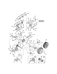 Drive System parts for Mtd Gas Snowblower 31AM63FF752 from AppliancePartsPros.com