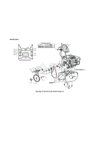 Engine Drive parts for Mtd Gas Snowblower 31AM6BHF793 from AppliancePartsPros.com