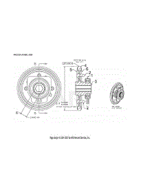 Friction Wheel Assy parts for Mtd Gas Snowblower 31AM6BHF793 from AppliancePartsPros.com