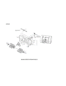 Impeller parts for Mtd Gas Snowblower 31AM6BHF793 from AppliancePartsPros.com