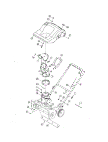 Shroud / Chute / Handle parts for Mtd Gas Snowblower 31AS250-800 from AppliancePartsPros.com
