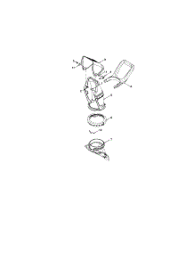 Chute Handle / Upper Chute parts for Troy-Bilt Gas Snowblower 31AS2B5-711 from AppliancePartsPros.com