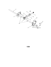 Housing / Worm Gear / Spiral Axle parts for Mtd Gas Snowblower 31AS611D163 from AppliancePartsPros.com