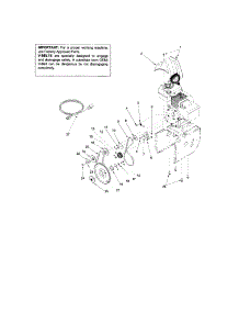 Belt Cover / Drive Clutch Bracket parts for Mtd Gas Snowblower 31AS611D163 from AppliancePartsPros.com