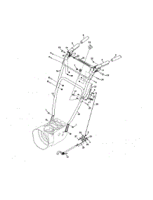Upper & Lower Handles parts for Mtd Gas Snowblower 31AS62ED799 from AppliancePartsPros.com