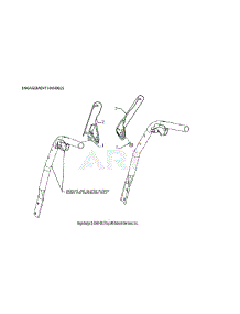Engagement Handles parts for Mtd Gas Snowblower 31AS68EE791 from AppliancePartsPros.com