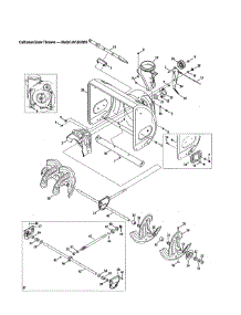 Gearbox / Auger & Housing parts for Mtd Gas Snowblower 31AS68EE799 from AppliancePartsPros.com