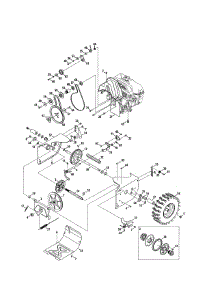 Engine / Wheel / Axle parts for Mtd Gas Snowblower 31AS68SF799 from AppliancePartsPros.com