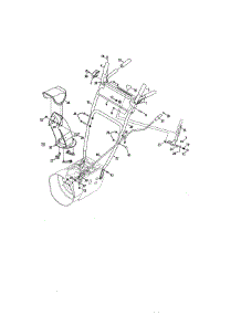 Handles / Chute parts for Mtd Gas Snowblower 31AS6AEE799 from AppliancePartsPros.com