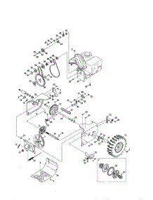 Engine / Wheel parts for Mtd Gas Snowblower 31AS6AEE799 from AppliancePartsPros.com